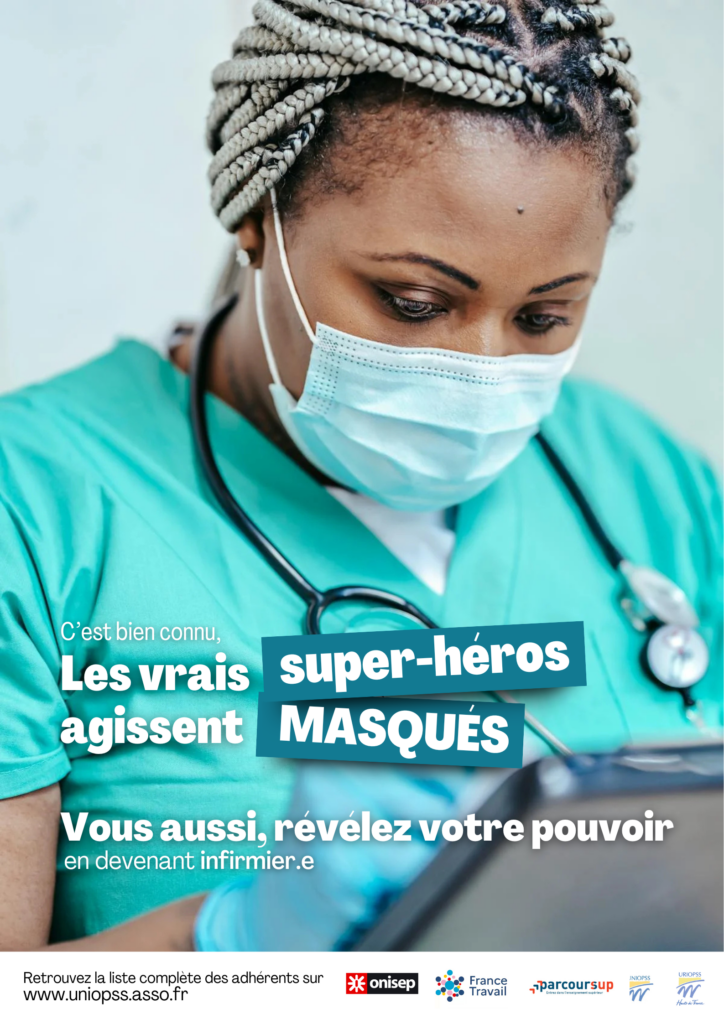 Les vrais super héros agissent masqués
