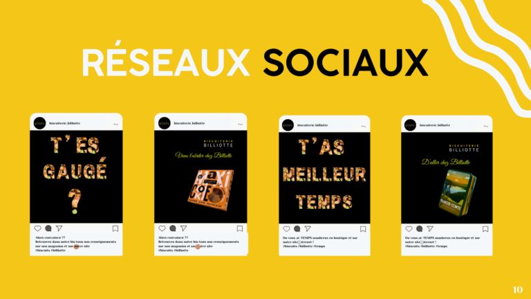 Réseaux sociaux posts