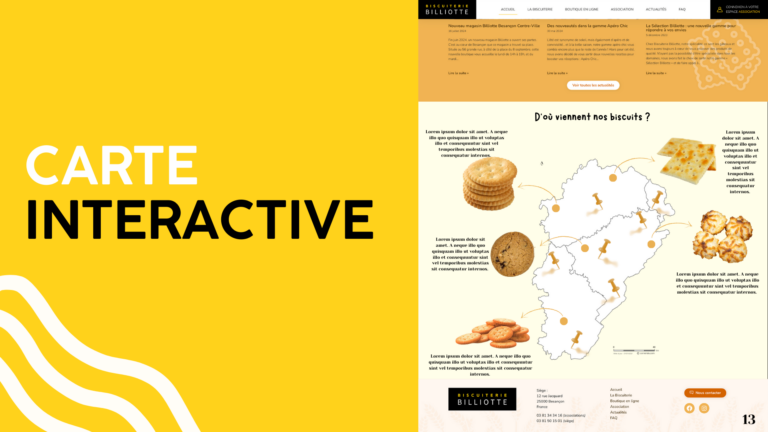 Carte interactive