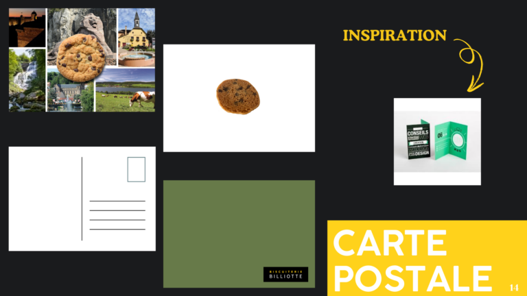 Carte postale gourmande