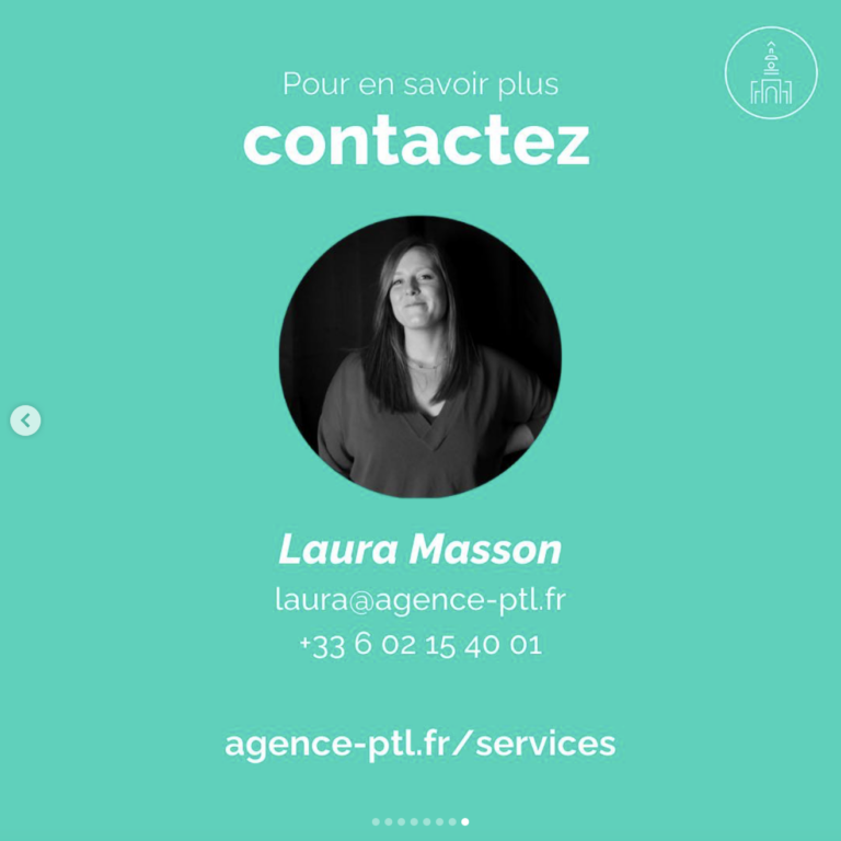 Redirection vers un contact chez l'Agence PTL