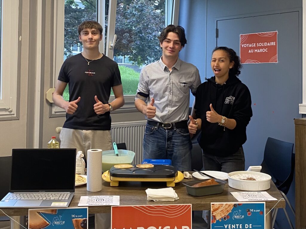 Vente de crêpes Maro'Cap