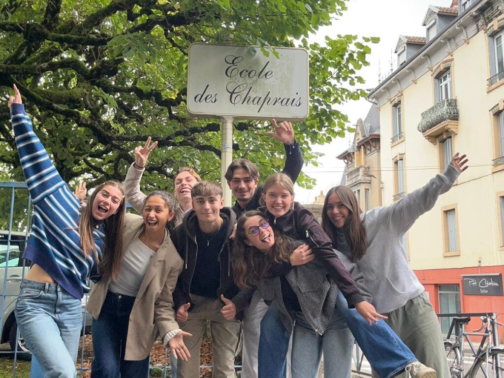 Equipe Maro'Cap à l'Ecole des Chaprais