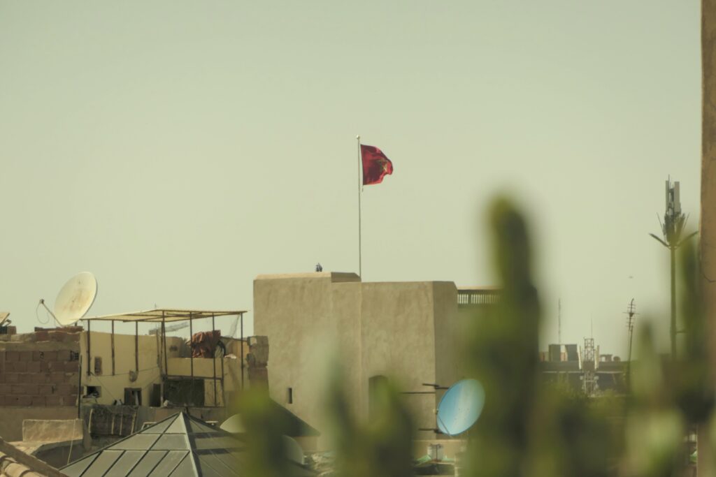 drapeau Maroc