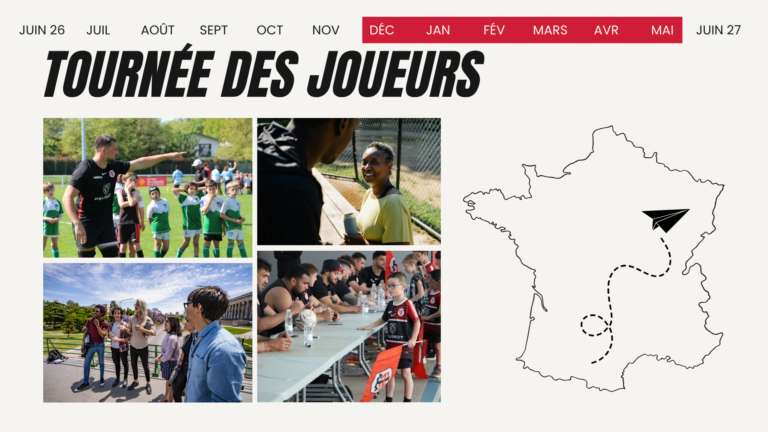 La tournée des joueurs